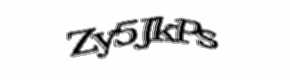 Security check image, please type the characters shown